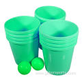 Giant Yard Pong with Durable Buckets and Balls